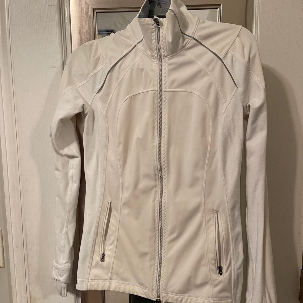 White/Cream Lululemon Jacket